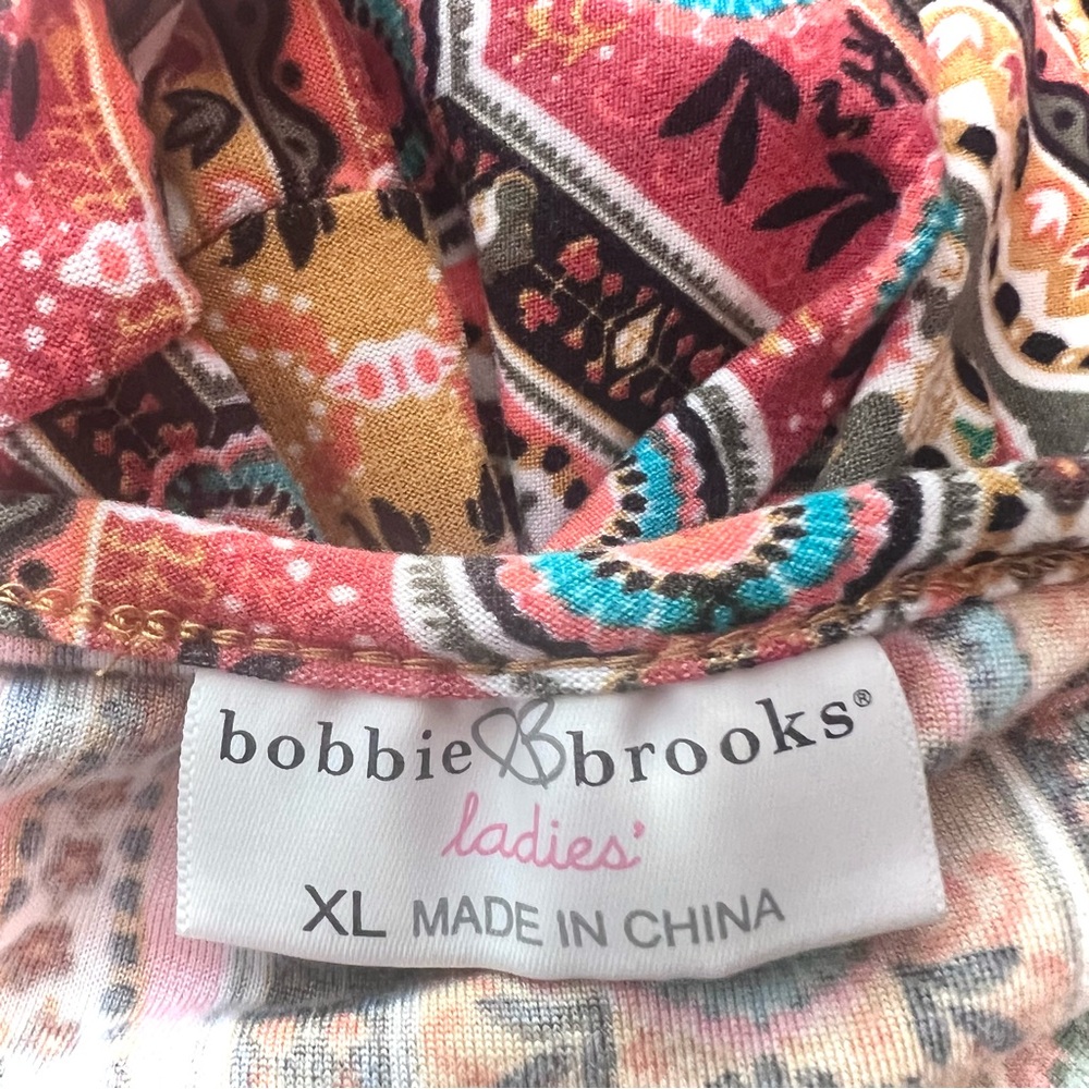 Bobbie Brooks Multicolor Patterned Mini Dress - image 4